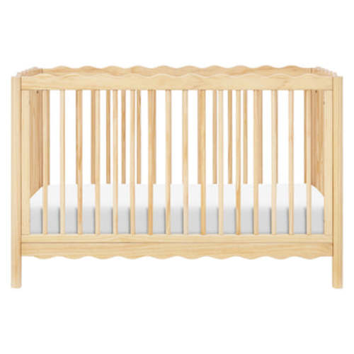 babyletto x Mushie Swell 4-in-1 Convertible Crib with Toddler Bed Conversion Kit