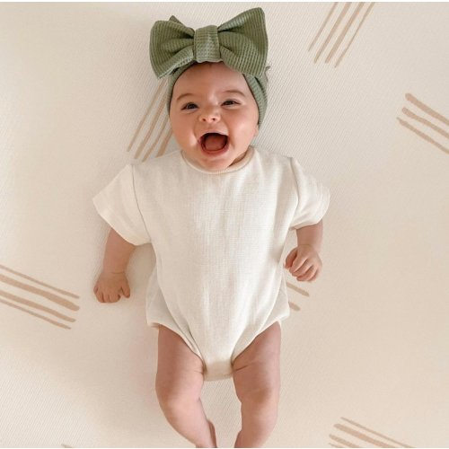 Bow Baby Headband, Waffle Oversized Bow Headband, Baby Bow Turban, Baby Girl Bows, Baby Turbans, Newborn Headbands, Baby Headbands - Etsy
