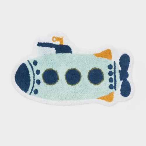 Submarine Kids' Bath Rug - Pillowfort™