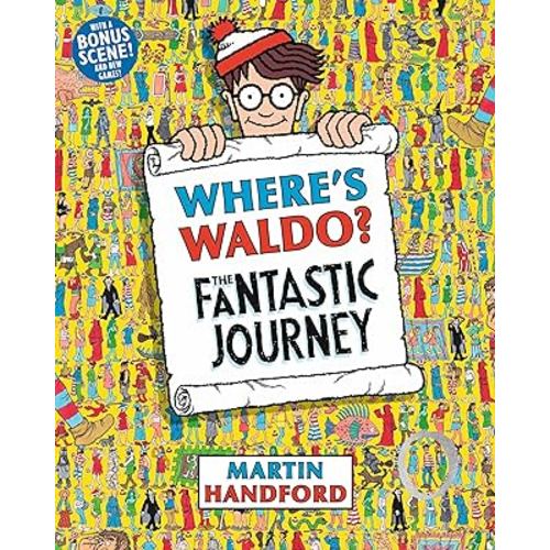 Where's Waldo? The Fantastic Journey: (A Hidden Object Activity Book with Search & Find Puzzles and Spot-the-Difference Game - a Perfect Gift & Travel Companion for All Ages)