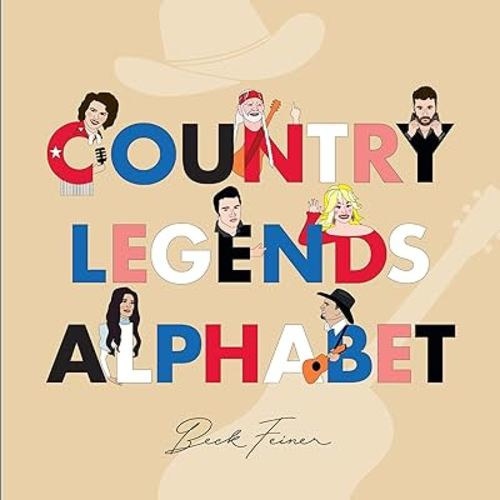 Country Legends Alphabet - Hardcover Book