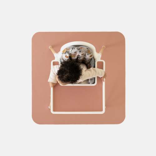 Large Silicone Splat Mat - Pale Terracotta – Yeah Baby Goods