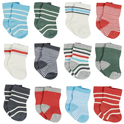 Onesies Brand Unisex Baby 12-Pair Bootie Socks