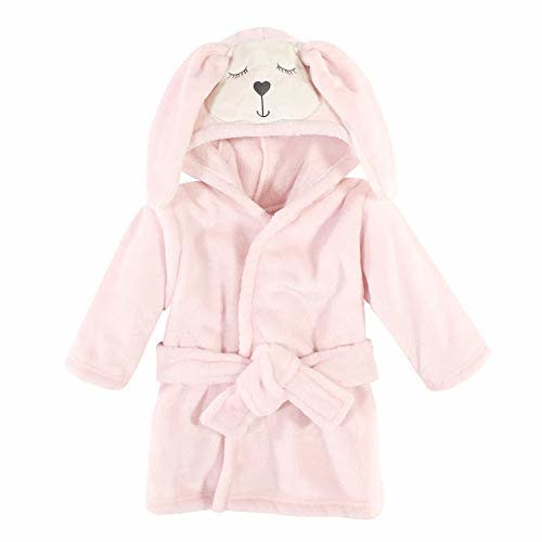 Hudson Baby Unisex Baby Plush Animal Face Bathrobe