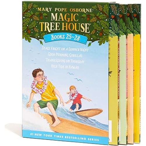 Magic Tree House Books 25-28 Boxed Set: 9780399549564: Osborne, Mary Pope: Books
