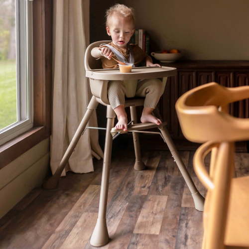 HARPPA 3-in-1 Convertible Baby High Chair, Feeding Chair for Toddlers , Khaki