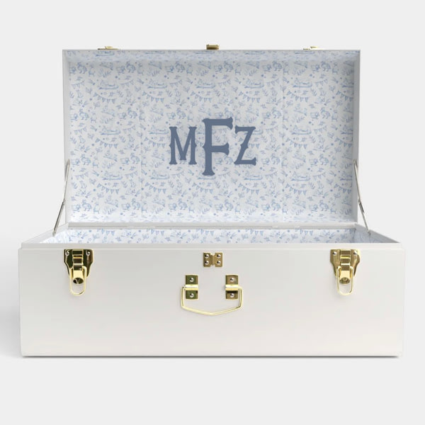 Boy Grand Trunk | Best Seller - White / Petites at Play / Embroidery