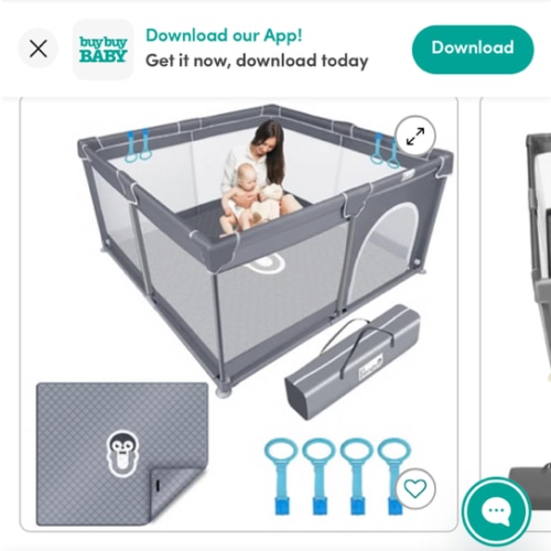 Li'l Pengyu Large Baby Playpen — buybuy BABY