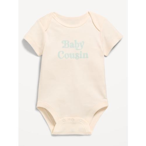 Short-Sleeve Graphic Bodysuit for Baby