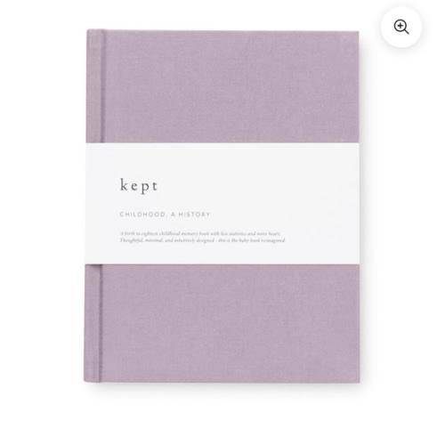 kept baby book