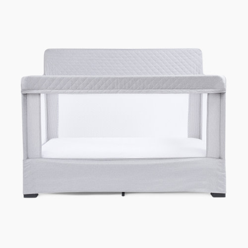 Baby Delight Lunaire Full-Size Mesh Crib & Playard - Driftwood Grey