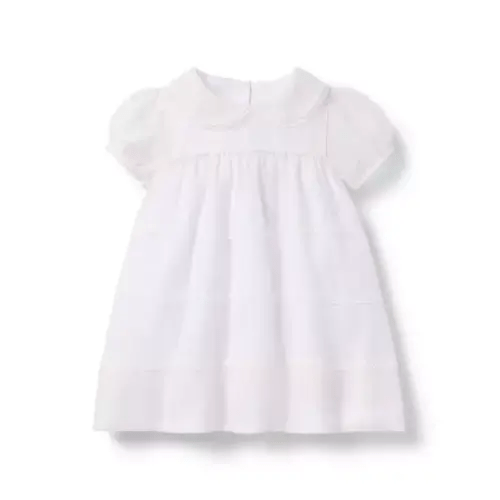 Baby Pale Blush The Baby Organza Party Dress by Janie and Jack