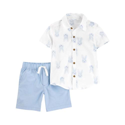 Carter's Child of Mine Baby and Toddler Boy Easter Outfit Set, 2-Piece, Sizes 12M-5T