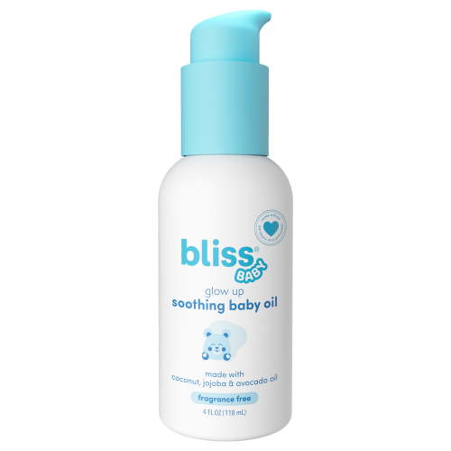 Bliss Baby Soothing Baby Oil, Hydrating Massage Oil, 4 fl. Oz