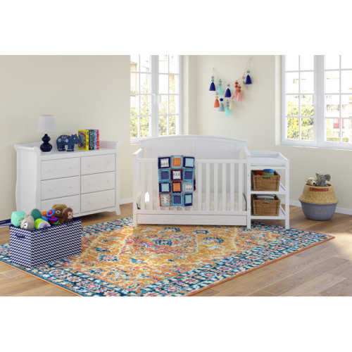 Steveston Convertible Standard Crib and Changer Combo Nursery Furniture Set