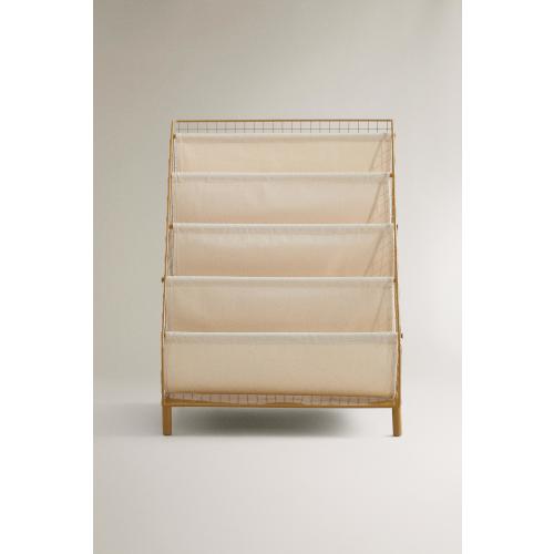CHILDREN'S METAL BOOK RACK