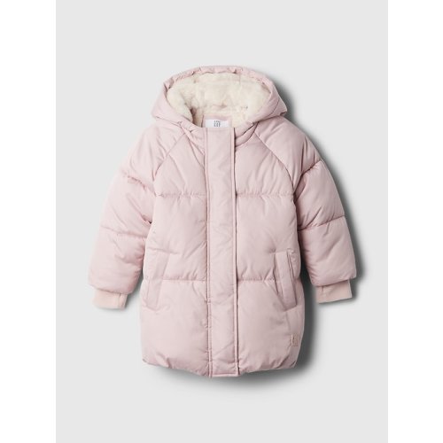 babyGap Recycled Heavyweight Sherpa-Lined PrimaLoft® Puffer Jacket