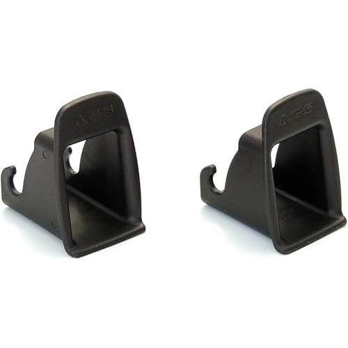 1 Pair Car Seat Isofix Guide Groove Car Child Seat ISOFIX Locater Guide Universal Fit Black