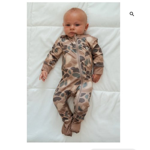 Baby Zip Up - Pintail Camo – BURLEBO