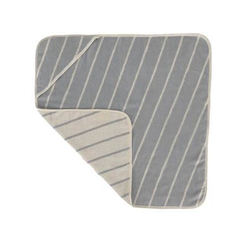 Raita Hooded Towel in Cloud / Ice Blue