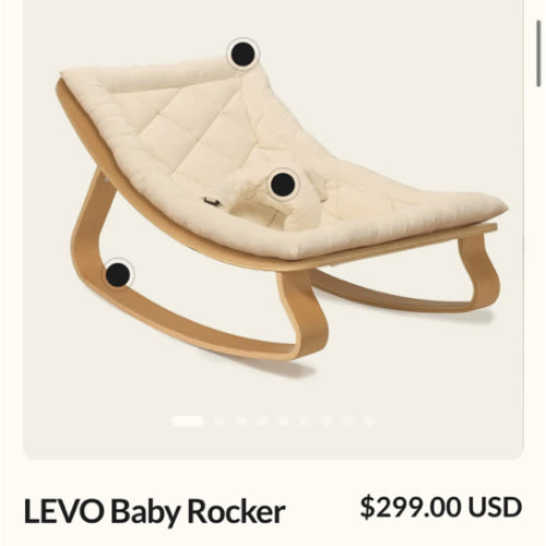 LEVO Baby Rocker – Charlie Crane Paris