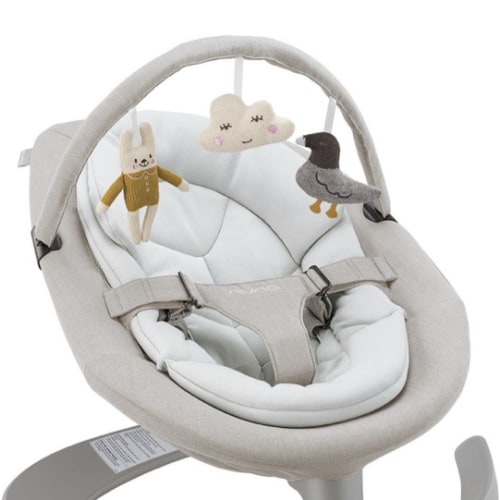 NUNA LEAF™ grow Baby Seat with Toy Bar, Driftwood