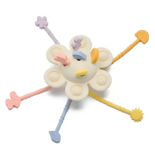 Little Rawr Silicone Pull & Play Flower Size Large | Baby Bunting AU