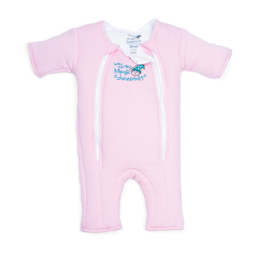 Pink Baby Merlin’s Magic Sleepsuit – Cozy 100% Cotton Baby Sleepwear