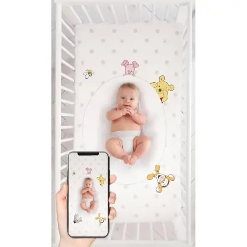 Disney Baby Winnie The Pooh Fitted Crib Sheet White Infant | Google Shopping