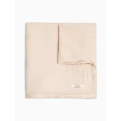Colored Organics Muslin Swaddle Blanket - Shell