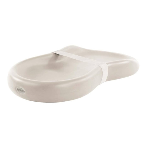 Keekaroo Peanut Changer Baby Vanilla– The Original Made in USA Easy-to-Clean Changing pad and The only Shell Over Foam, Fully Water Repellant