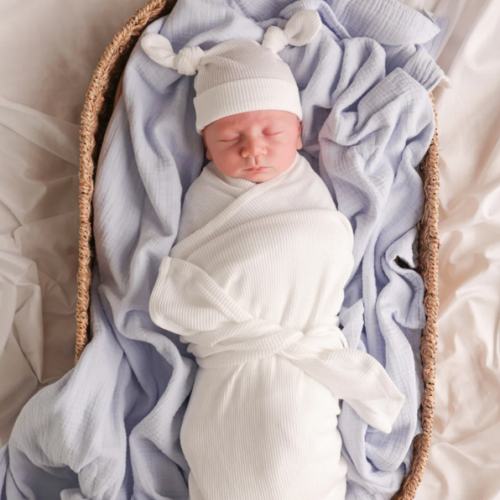 Swaddle Set | Waffle Milk