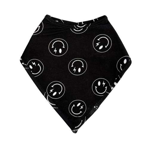 Travolta (black) - Bandana Bib