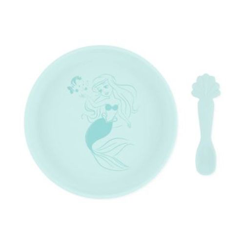 Disney Bumkins 2pc Feeding Set - Little Mermaid