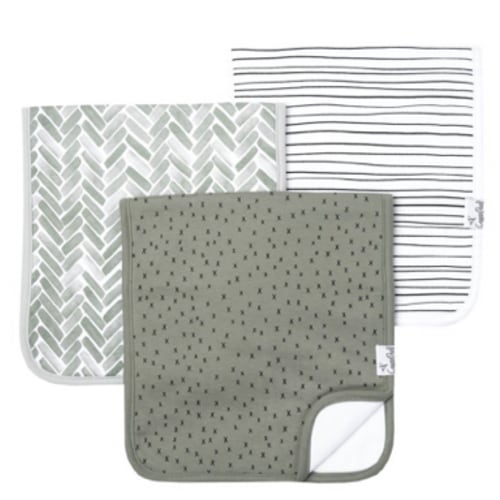Copper Pearl Alta 3-Pack Burp Cloths
