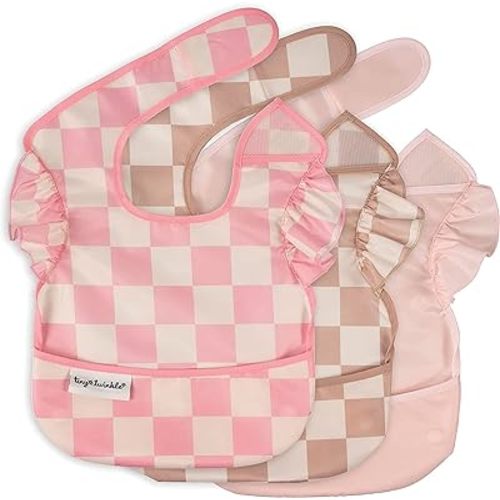 Tiny Twinkle® | Waterproof, Wipeable Bibs