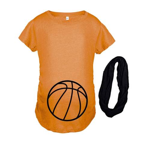 Maternity Basketball Tshirt,  Basketball Bump Pregnancy Tshirt, Basketball Maternity Costume, Pregnancy Baby shower gift, Basketball Top
