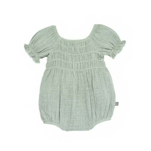 Modern Moments by Gerber Baby Girl Smocked Bubble Romper, Sizes 0/3 Months - 24 Months