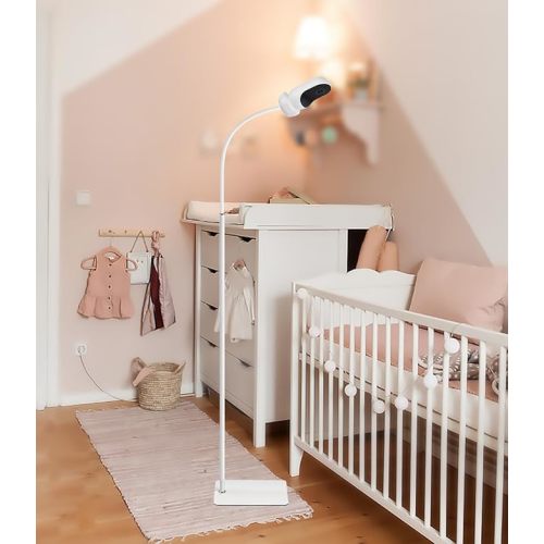 Baby Monitor Floor Stand Compatible with Infant Optics , Nanit Pro, Owlet Cam/Cam 2 Baby Monitor, Adjustable Height 67" ,Also fit for Cameras with 1/4 Thread Connection,Universal Baby Camera Stand