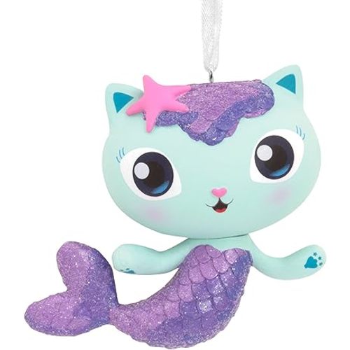 Hallmark DreamWorks Animation Gabby's Dollhouse MerCat Christmas Ornament