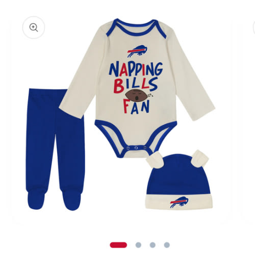 Buffalo Bills Newborn Napping Bills Fan Set – The Bills Store