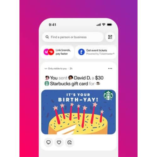 Venmo Cash Gift