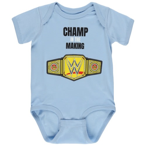 Infant Light Blue WWE Champion Onesie
