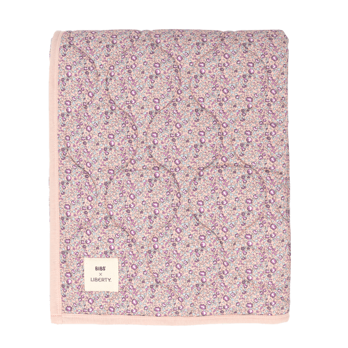 BIBS x LIBERTY Quilted Blanket Eloise - Blush