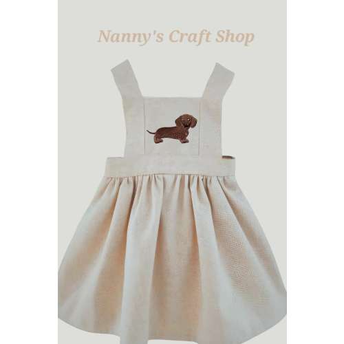 Baby girl Dachshund outfit