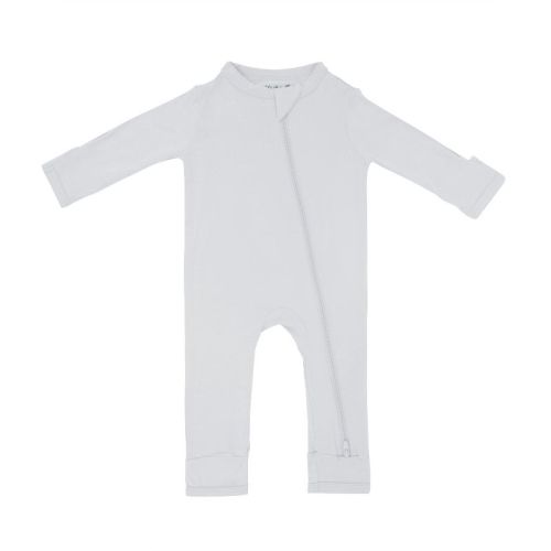 Kyte Baby Zippered Romper In Storm 6-12