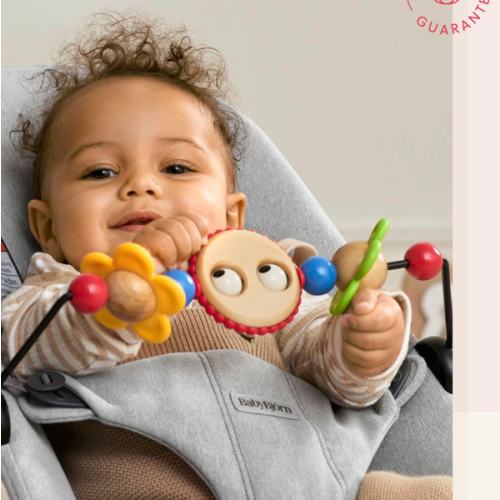 BabyBjörn Toy for Bouncer (Colorful Googly Eyes)