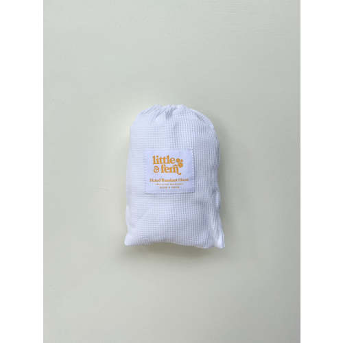 Bassinet Sheet | Waffle Milk – Little and Fern