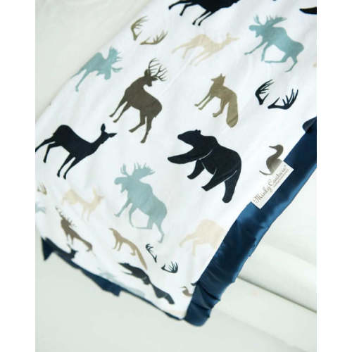 Minky Couture | Teton Mist Blanket (Infant)