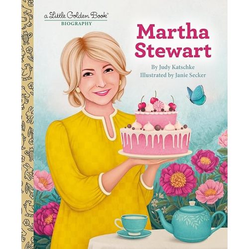 Martha Stewart: A Little Golden Book Biography Hardcover – November 5, 2024